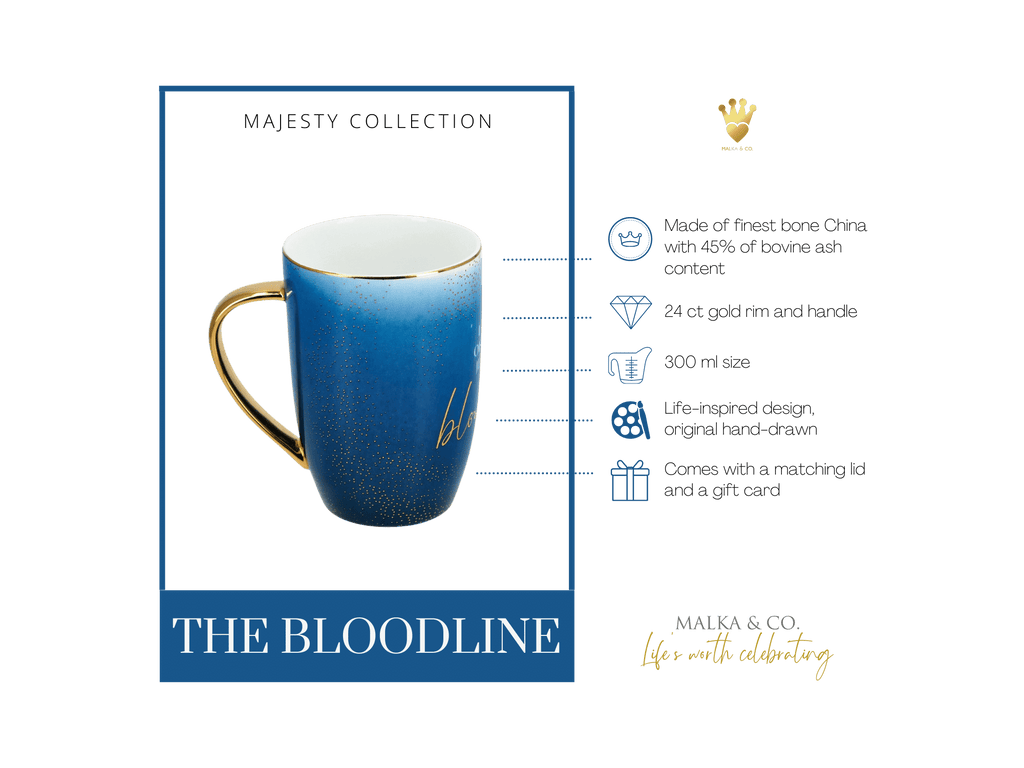 Premium fine bone china mugs majesty collection unique christian gift