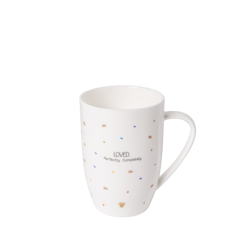 Premium fine bone china rainbow designs collection unique christian gift