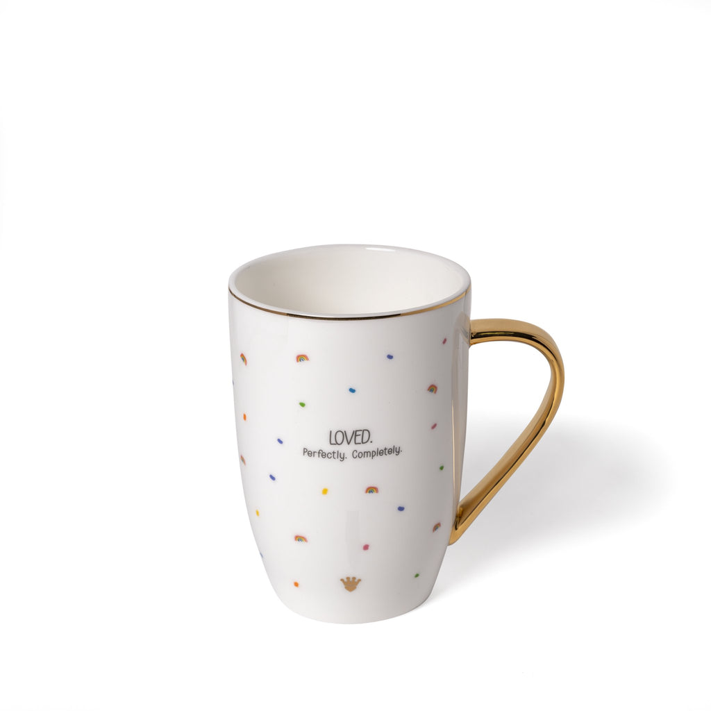 Premium fine bone china rainbow designs collection unique christian gift 