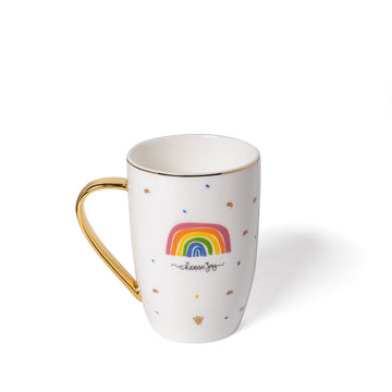 Premium fine bone china rainbow designs collection unique gift christmas