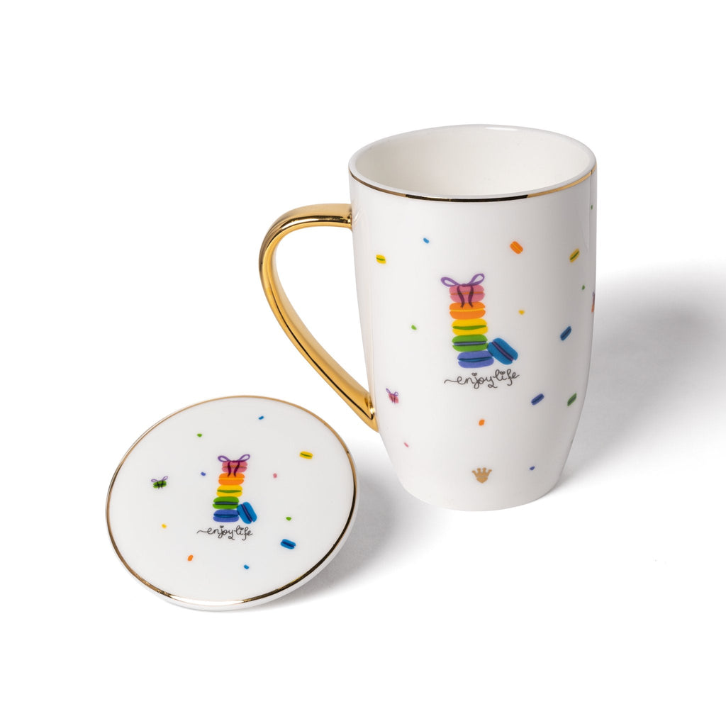 Premium fine bone china rainbow designs collection unique christian gift 