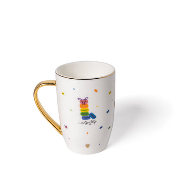 Premium fine bone china rainbow designs collection unique christian gift 