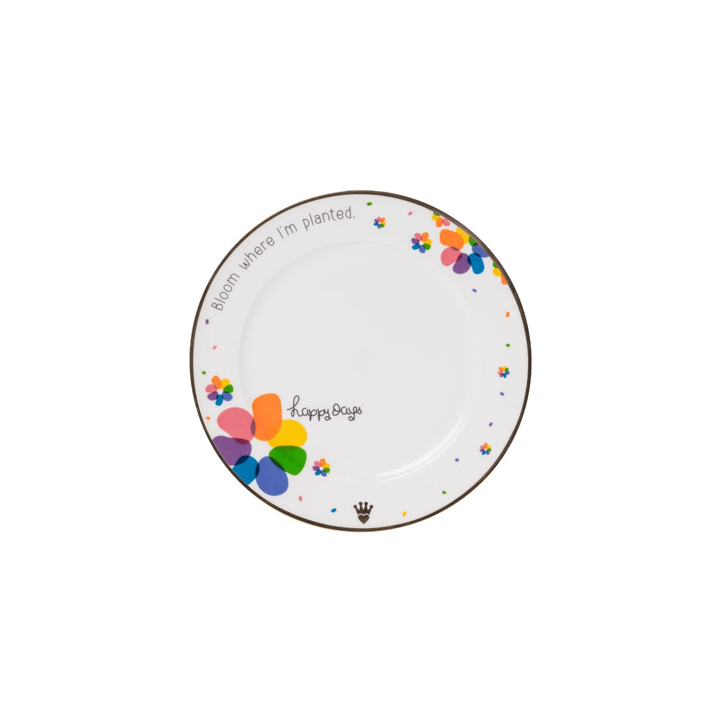 Premium fine bone china plates rainbow collection unique christian gift