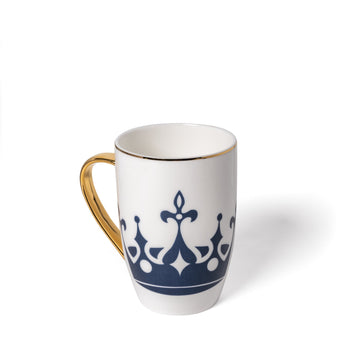 Premium fine bone china royal king crown designs collection unique christian gift