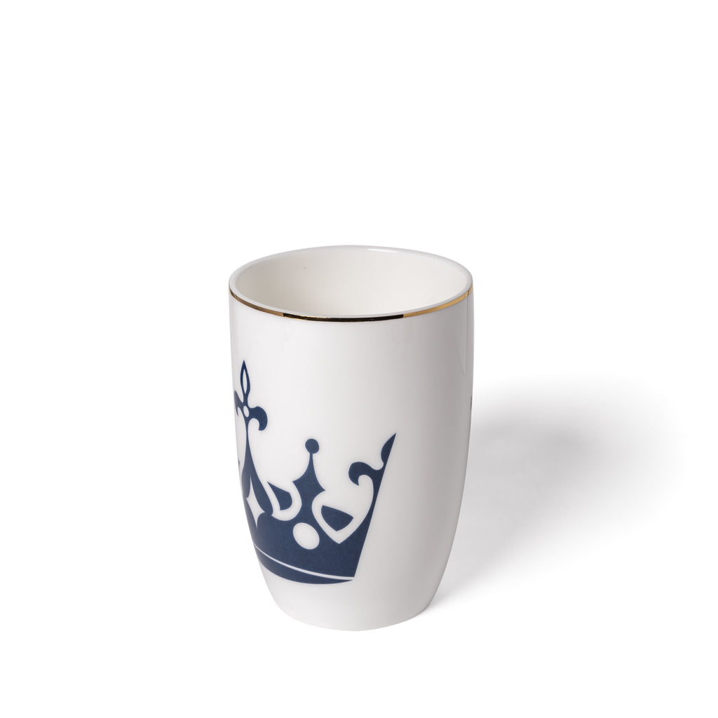 Premium fine bone china royal king crown designs collection unique christian gift