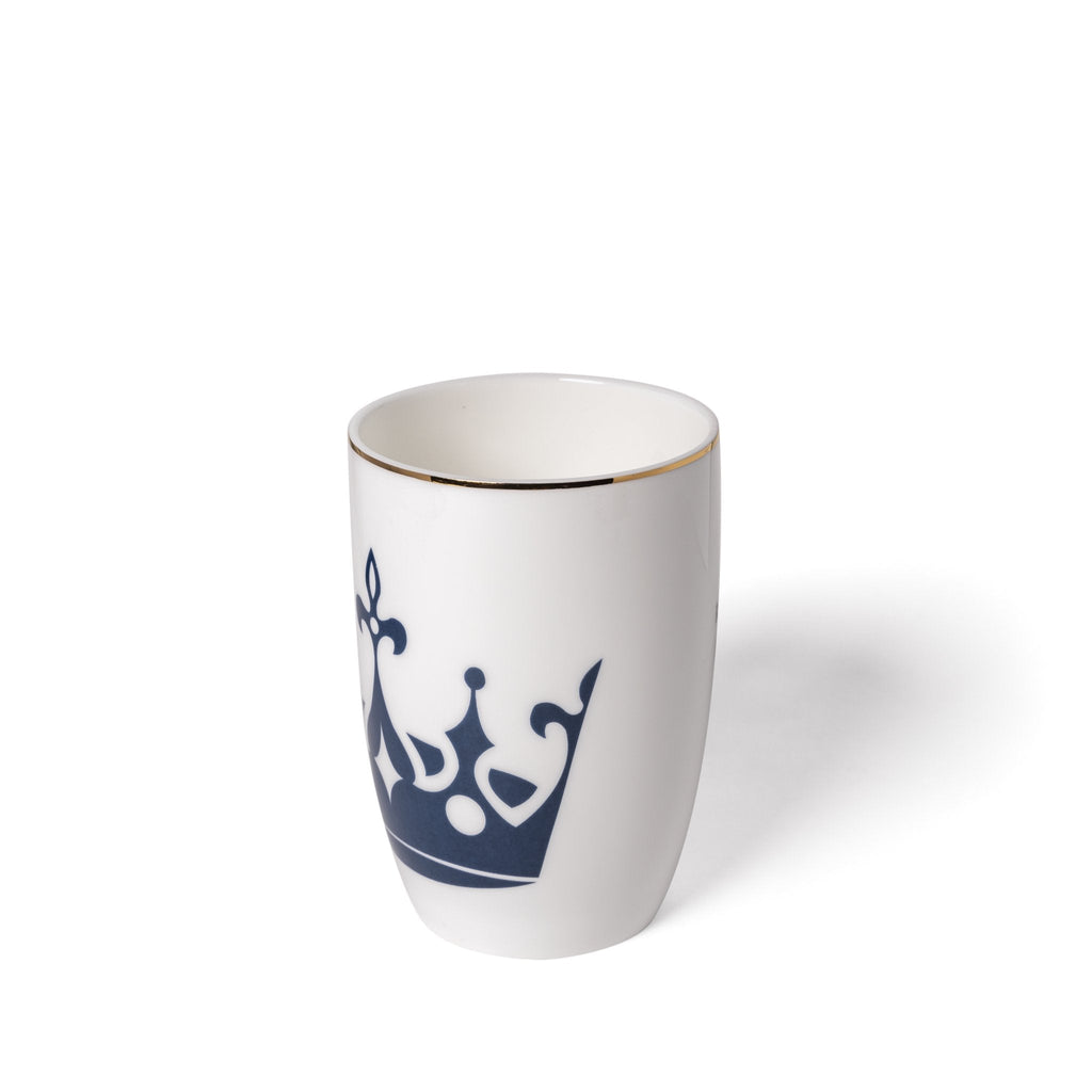 Premium fine bone china royal king crown designs collection unique christian gift