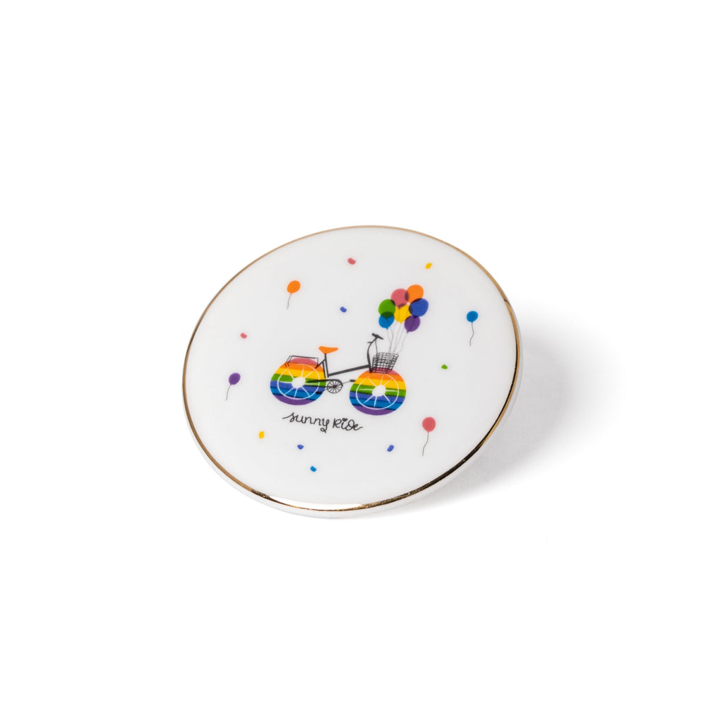 Premium fine bone china rainbow designs collection unique christian gift